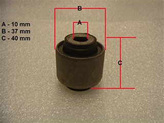 BUJE BASTIDOR TRA HONDA CIVIC 96