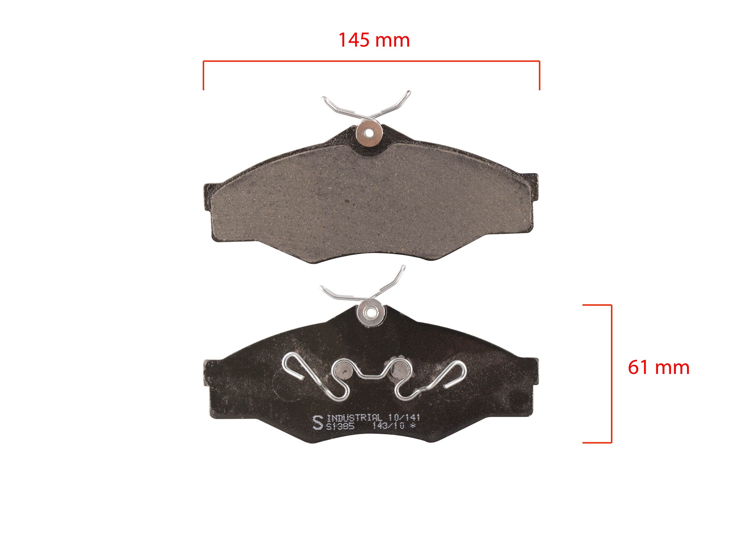 PASTILLAS DEL TOYOTA HILUX 01 (2WD) SYL