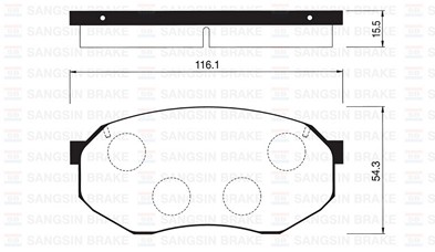 PASTILLAS DEL TOYOTA CRESSIDA 91 (T)
