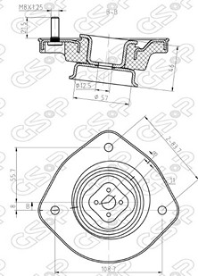 TORRE AMORT TRA DER HYUNDAI ELANTRA 96-98