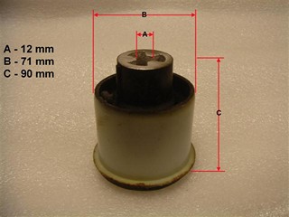 BUJE BASTIDOR TRA VW GOLF-POLO 98 GSP