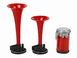 BOCINA 2 CORNETAS C/COMPRESOR 12V