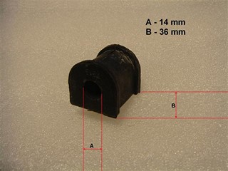 BUJE B/ESTAB TRA TOYOTA COROLLA 93 (14mm) GSP