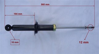 AMORTIGUADOR TRA TOYOTA TERCEL 92 BREME
