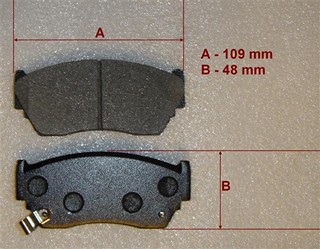 PASTILLAS DEL NISSAN SENTRA B13 BREMSI