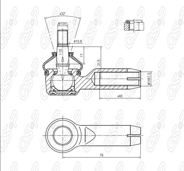 PUNTERO EXT FORD-VW 87 (D/HID) GSP