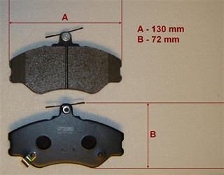 PASTILLAS DEL HYUNDAI H100 BREMSI