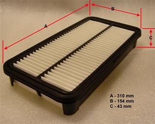 FILTRO AIRE TOYOTA (CA6395)