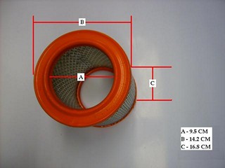 FILTRO AIRE ROVER (CA4744) (HK)