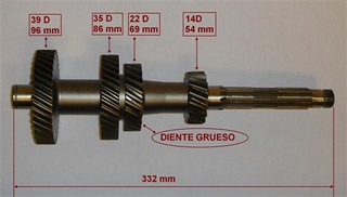 MULTIPLE CAJA MAZDA B2500-2900 (2-4WD)