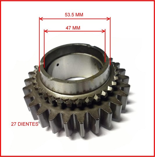 ENGRANAJE M/ATRAS MAZDA B2500-2900 (2-4WD)
