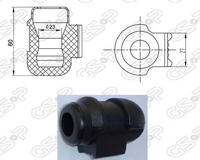 BUJE B/ESTAB DEL RENAULT R19 (PUNTA) (20mm) BIRTH