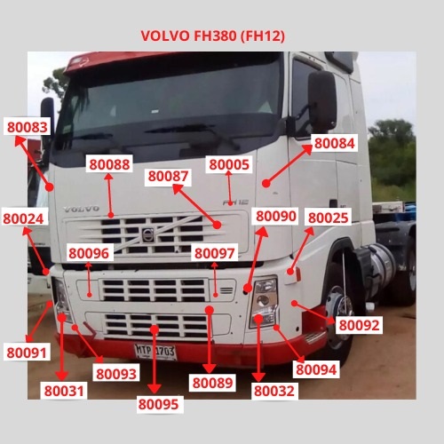 FRENTE INF VOLVO FH 380 (FH12)