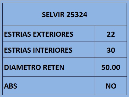 HOMOCINETICA VW GOL 79-86 SEGURO EXTERIOR GSP
