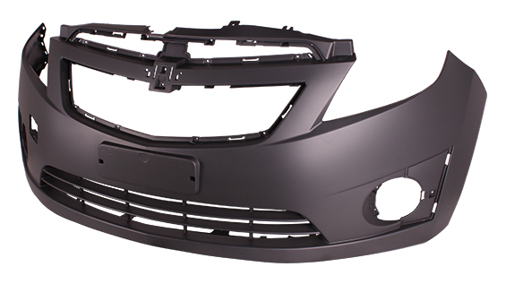 PARAGOLPE DEL GM SPARK GT 11 C/REJILLA (NEG)