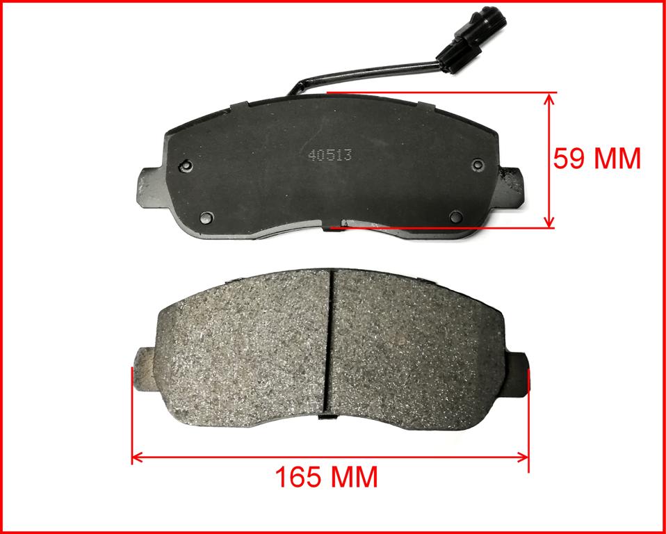 PASTILLAS DEL RENAULT MASTER III 2.3 DCI 13 BREMSI