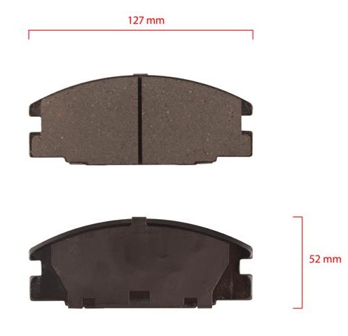 PASTILLAS DEL ISUZU 89 (2-4WD) BREMSI