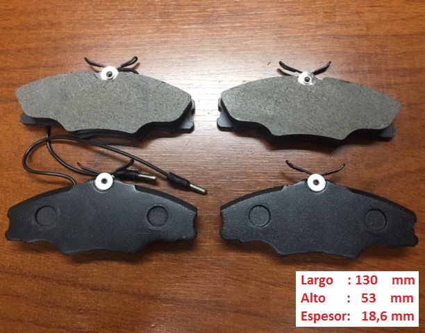 PASTILLAS DEL PEUGEOT 406 96 (GIR) (T)