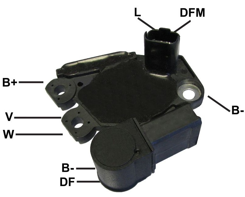 REGULADOR ALTER VALEO RENAULT (12V) GAUSS (2PIN)