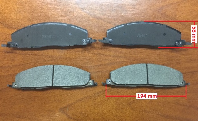 PASTILLAS TRA DODGE RAM 10 BREMSI