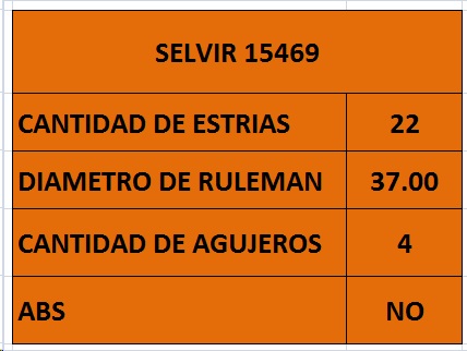 MAZA RUEDA DEL FIAT FIORINO 94-PALIO W/END GSP