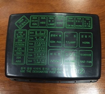 TAPA PORTA FUSIBLES HYUNDAI