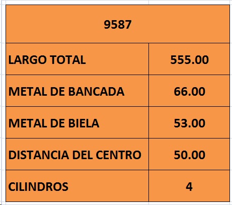 CIGUEÑAL HYUNDAI PORTER 96 4D56 VOLTEO 50.00