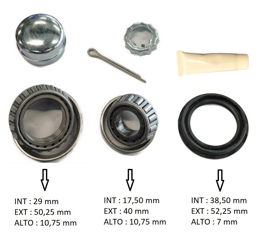 RULEMAN R/TRA VW (LM11749/10+331274) (KIT) GSP