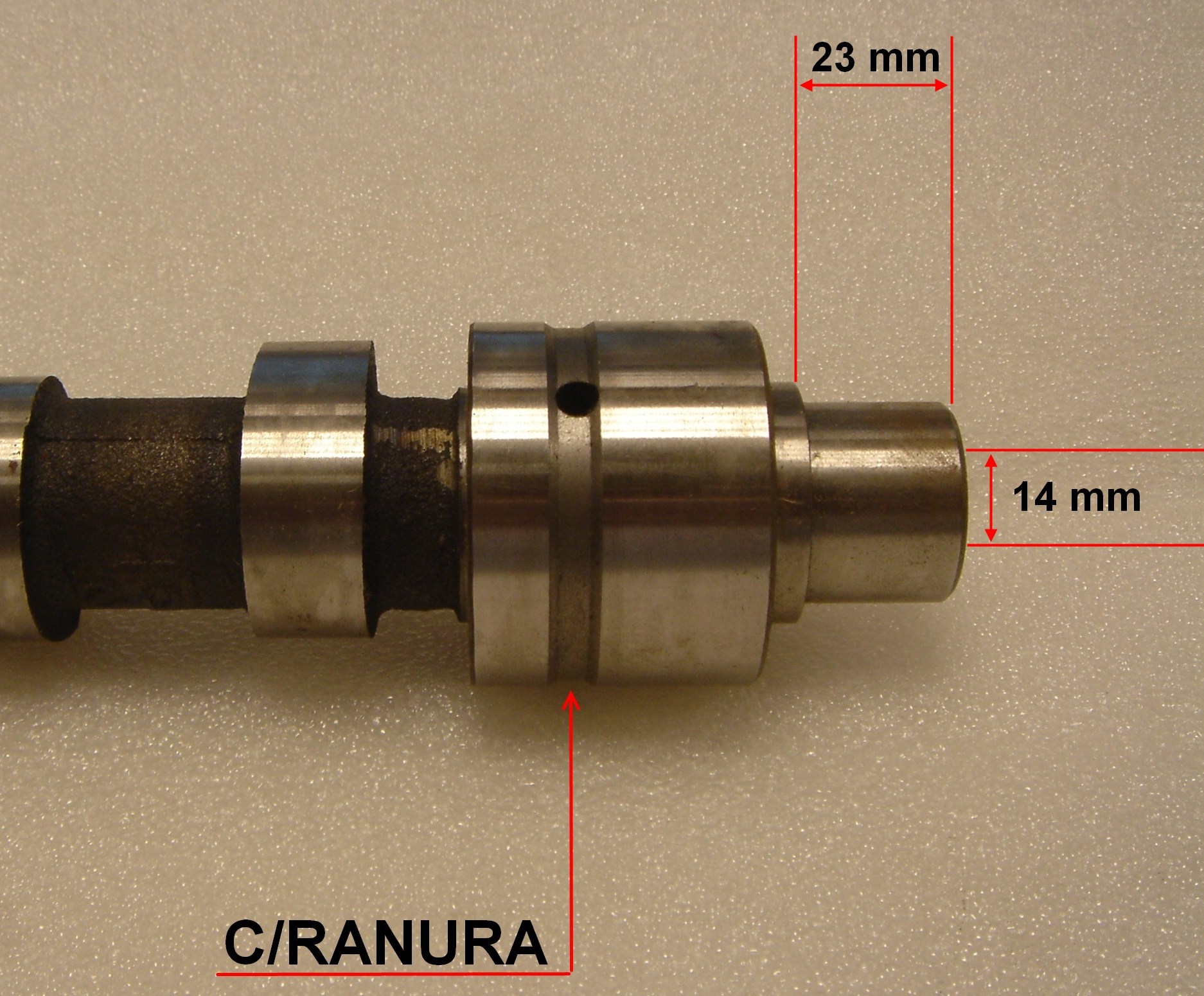 ARBOL LEVAS HYUNDAI-MITSUBISHI (D4AE-C/RANURA) (K)