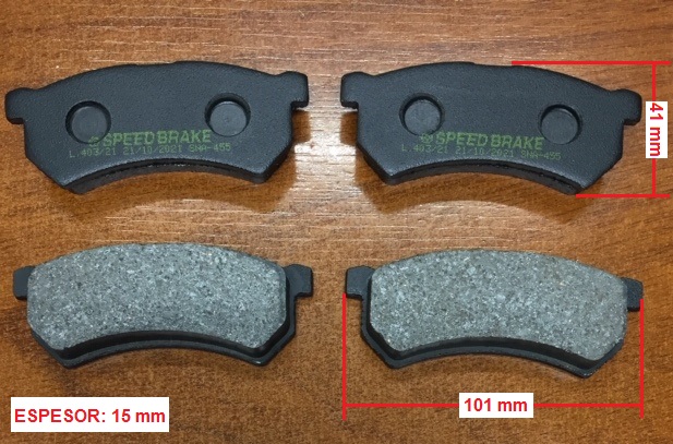 PASTILLAS DEL RENAULT KWID 17