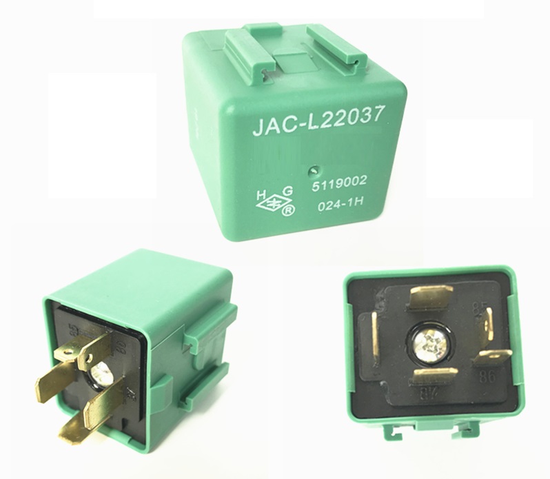 RELAY ARRANQUE JAC CAMION (24V) 5 TERMINALES