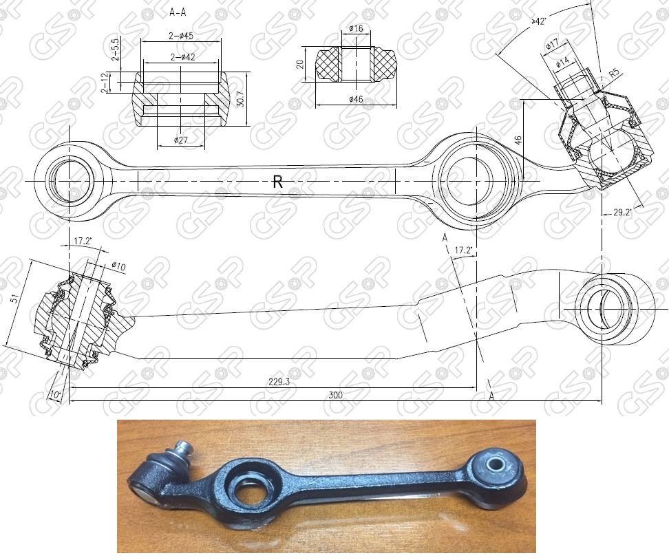BASTIDOR INF DER FORD ESCORT 82-92 AYD
