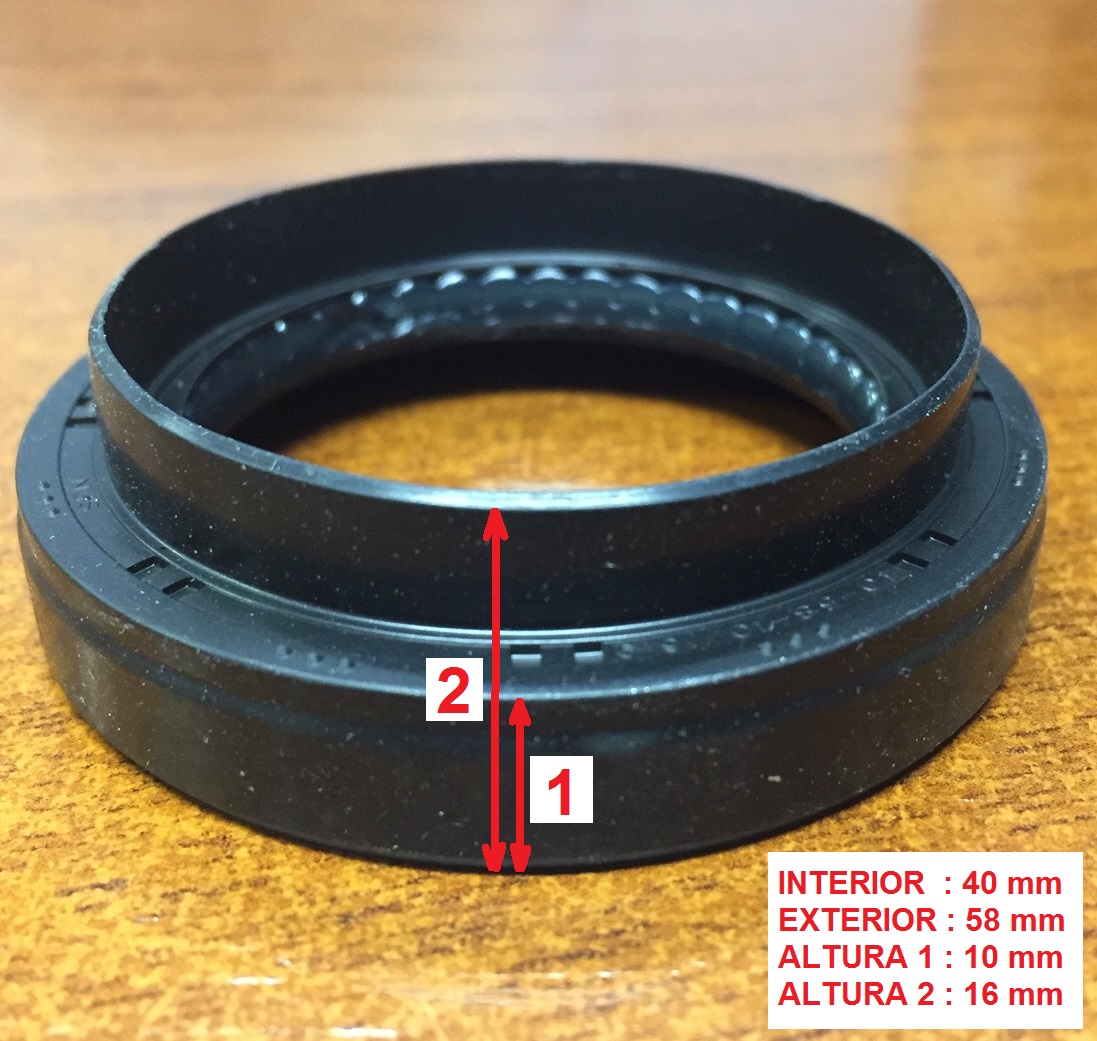 RETEN  40.0 X 58.0 X 10 DIF DER SUZUKI CELERIO 15