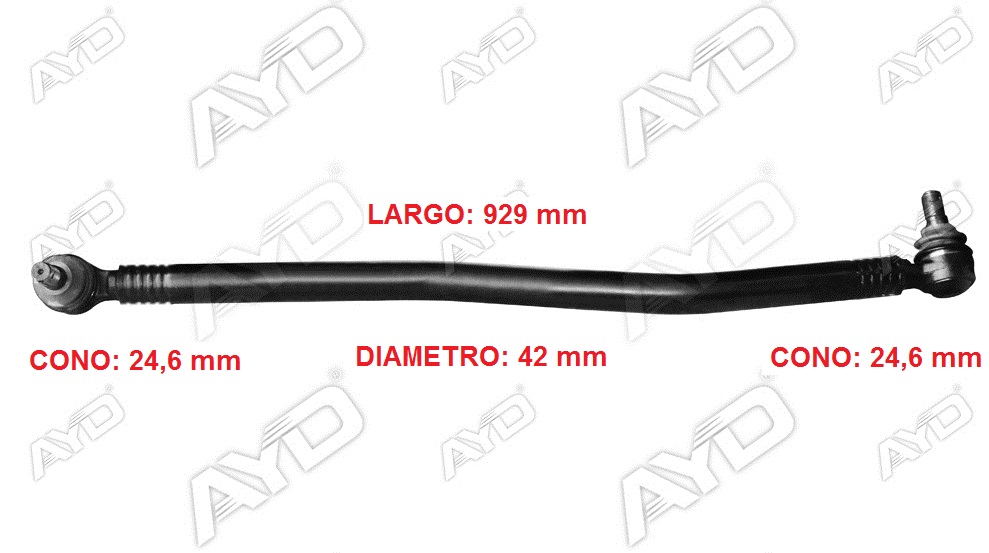 BARRA CORTA VW CONSTELLATION