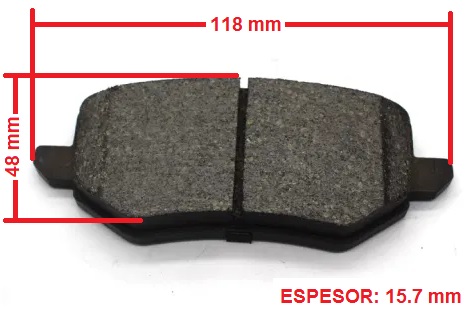 PASTILLAS TRA GWM POER 21 BREMSI