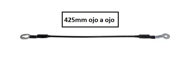 CABLE PORTON TRA IZQ GM S10 95 (425mm)